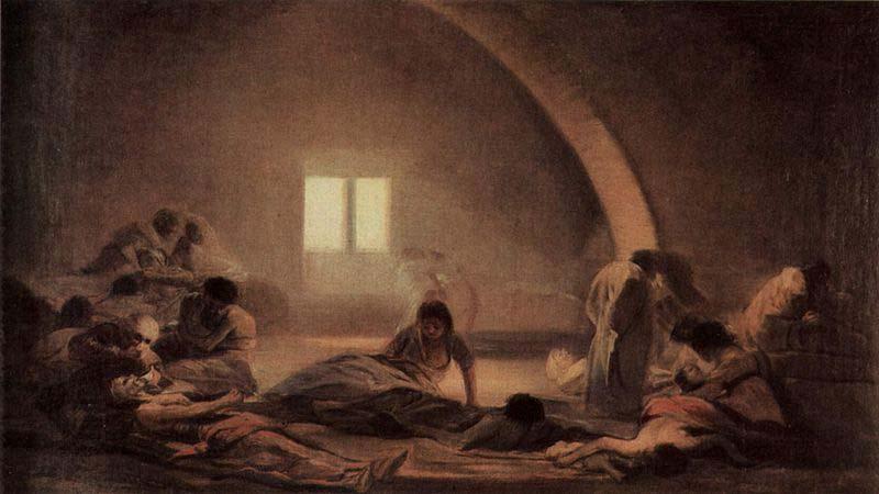 Francisco de Goya Das Pestlazarett China oil painting art